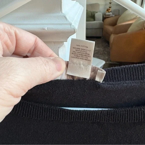 LOFT Cotton Striped Sweater - MP - Picture 3 of 5